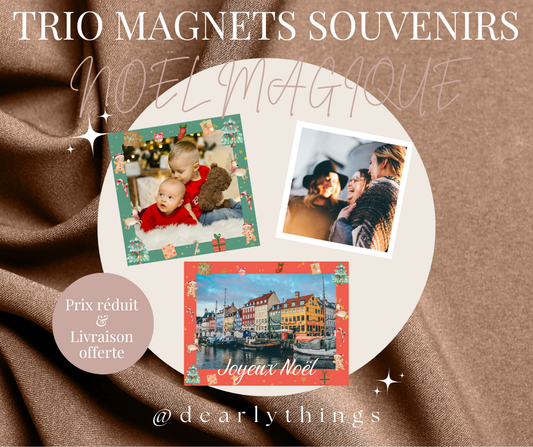 Magnets photos personnalisés