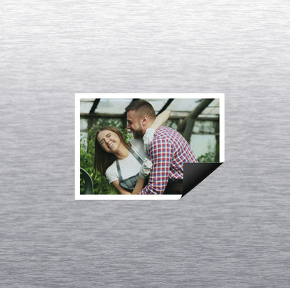 Détail Magnet photo rectangulaire personnalisé