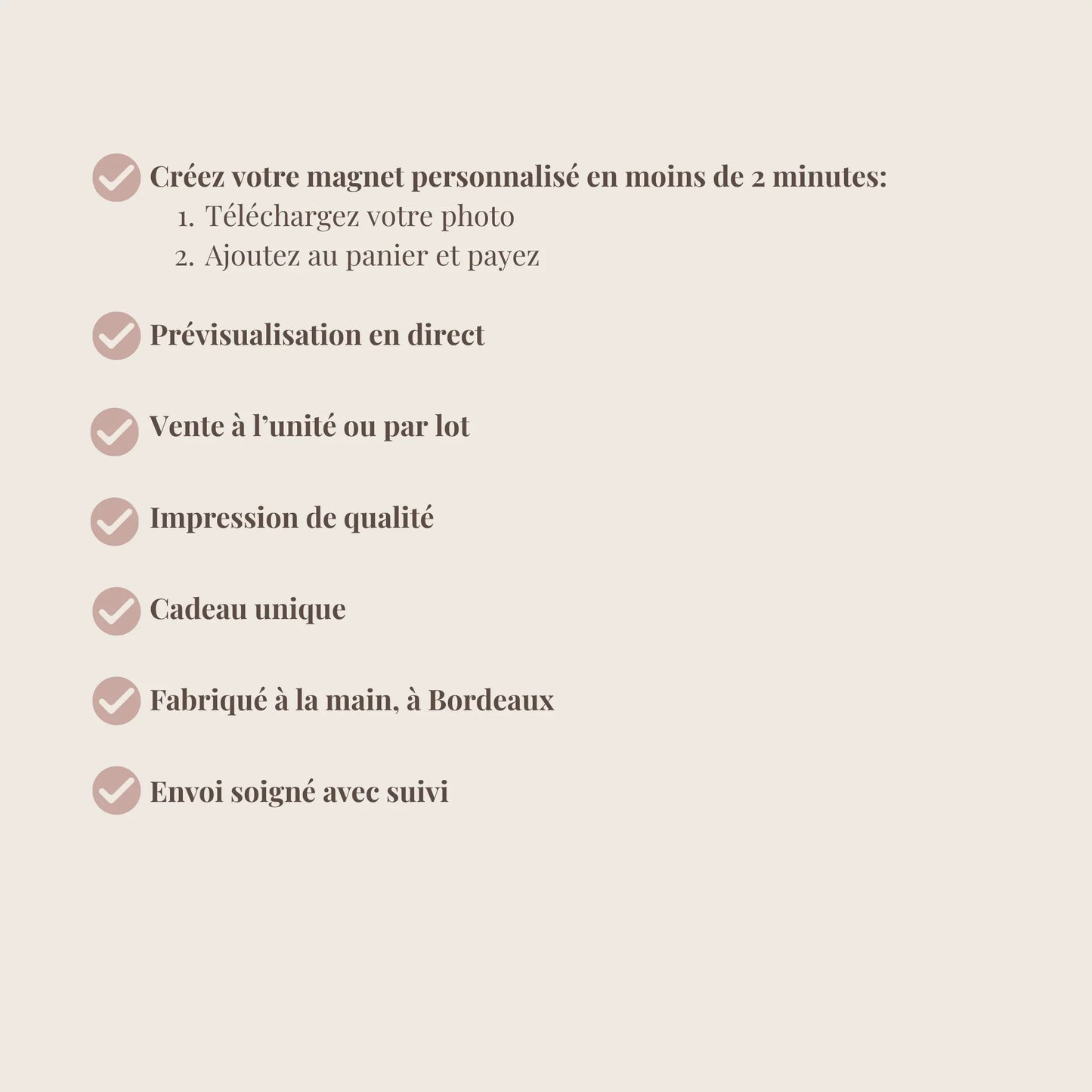 Présentation des avantages du produit